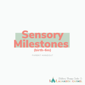 Infant Sensory Milestones: Birth to 6 Months